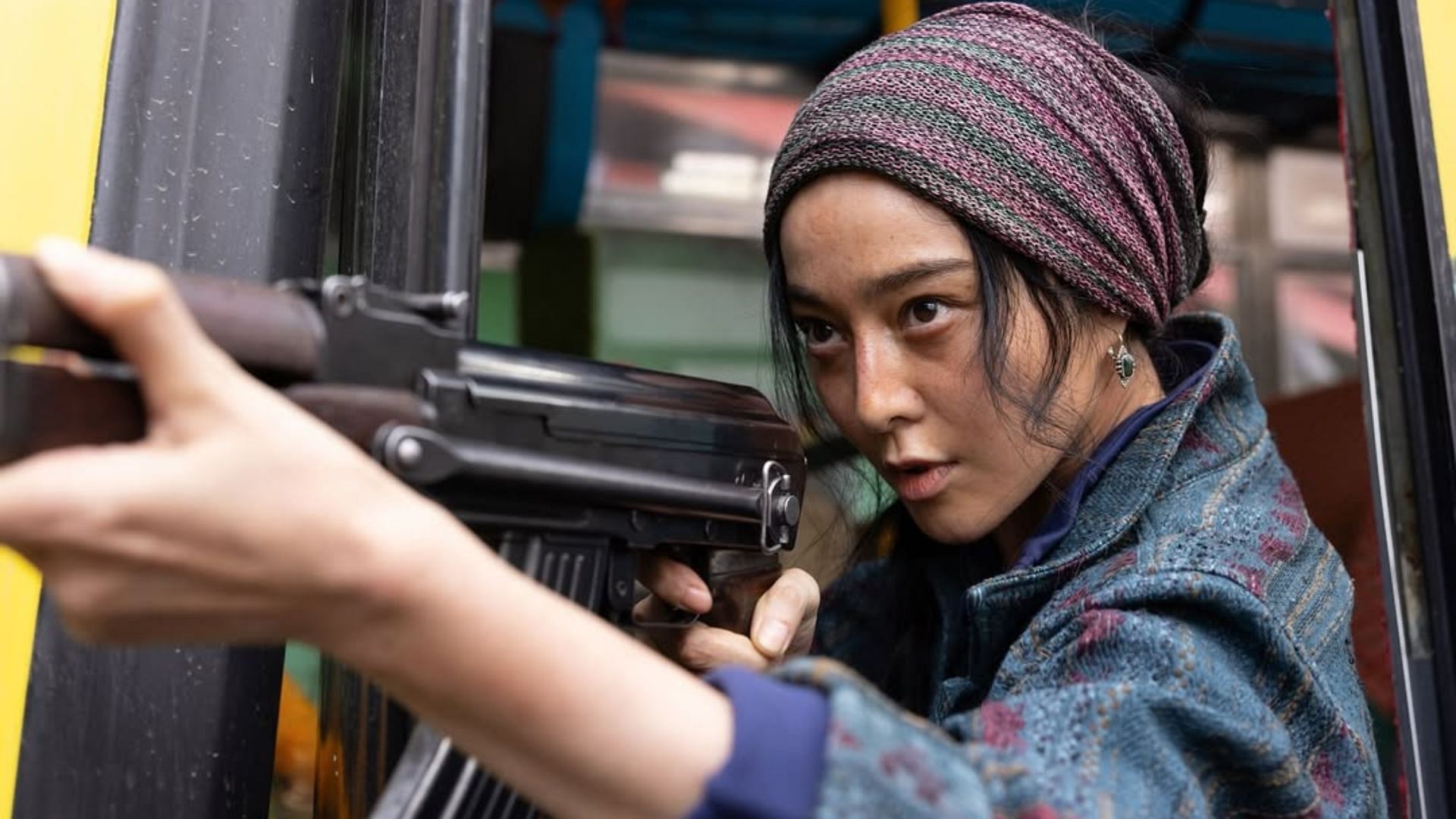 An image of Fan Bingbing from the 2025 film Ice Road: Vengeance (Image via Instagram/@bingbing_fan)